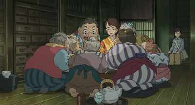 - Sugar!
- Oh, we can make rice cakes! - The Boy and the Heron