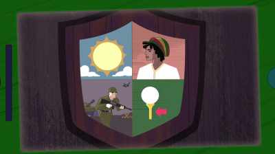 Sun, man, soldier, golf? - Justice League Action