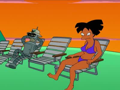 My fabulous bodyIt's ruinedWhat happened to my parasolI don't knowIt wasn't here when I took your umbrella - Futurama
