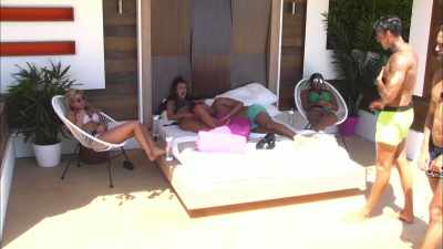 Sunning yourself by day - Love Island