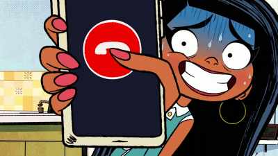 Super hero, super busy, y'know!
(sighs) - Marvel's Moon Girl and Devil Dinosaur
