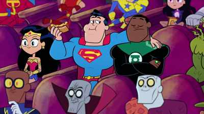 Super-ladies and gentlemen,
put your hands together - Teen Titans GO! To the Movies