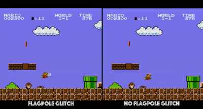 [Super Mario Bros.
music playing] - Running with Speed