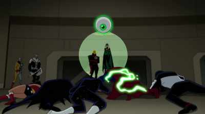 (SUPERHEROES GROANING) - Justice League vs the Fatal Five