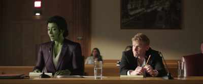 Superheroes operate in the public eye. - She-Hulk: Attorney at Law