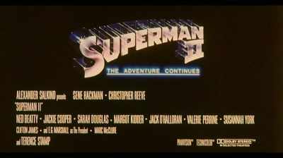Superman ii. The adventure continues. - In Search of Tomorrow