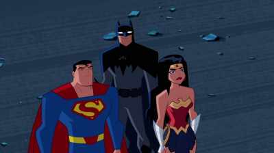 Superman, you usually blast them
with your heat vision, fly around. - Justice League Action