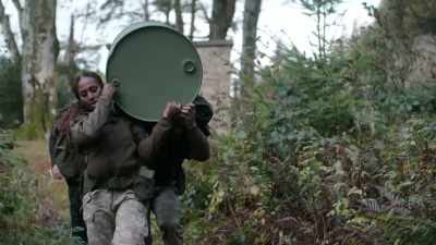 Supplies are dropped in,
usually behind enemy lines, - Celebrity SAS: Who Dares Wins