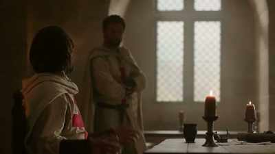 "Support my inquiry?" - Knightfall