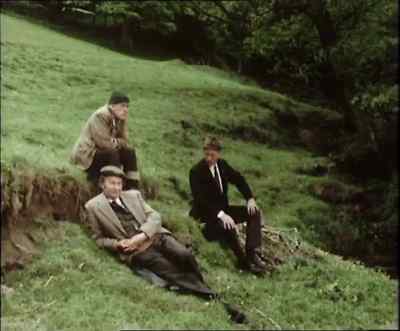 Suppose this grass is damp. - Last of the Summer Wine
