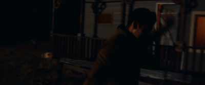 Supposed to be looking
over the damn sheriff. - Death After Dusk