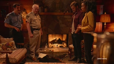 Supposedly it fed on fear - Adult Swim Yule Log