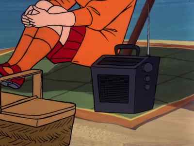 -Sure is a groovy day for a beach party.
-l'll say. - Scooby-Doo, Where Are You!