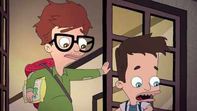 Sure, Andrew,
if the fall doesn't cripple us - Big Mouth