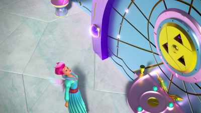 Sure, assuming
she can get here in time. - Barbie: A Touch of Magic