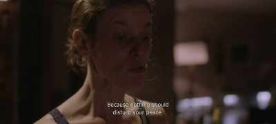 Sure, you can't see anything
that disturbs your peace, - The Pink Cloud