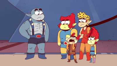 Sure, cause
he passed our trials
but he's so weird. - ThunderCats Roar