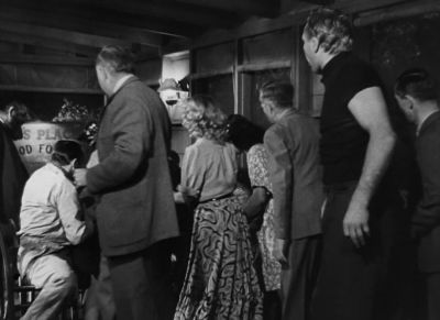 Sure Come on folks Let's drink to the bride and groom - Nightmare Alley