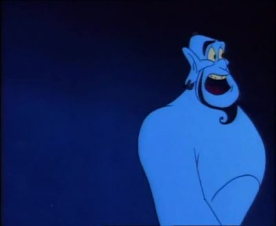 Sure is dark in here. - Aladdin