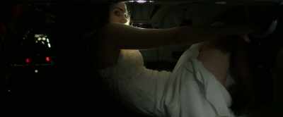 Sure does. License
and registration? - The Girl in the Trunk
