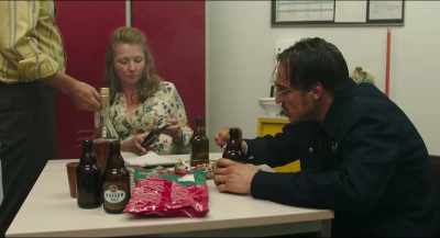 - Sure you don't want anything?
- Oh God, no way. - The Golden Glove