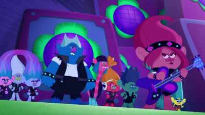 Sure, during the day,
we might play it cute and sweet. - Trolls: TrollsTopia
