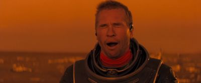 Sure get some high arc in this low gravity huh - Red Planet
