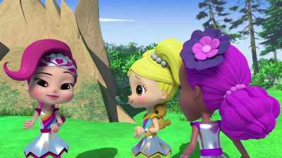Sure! I mean, technically,
Lavender just tackled you, - Rainbow Rangers