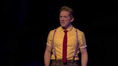 ♪ Sure, I spend my days
floating around - The SpongeBob Musical: Live on Stage!