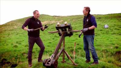 Sure, so the bolt, a wooden shaft - Curse of the Ancients with Alice Roberts