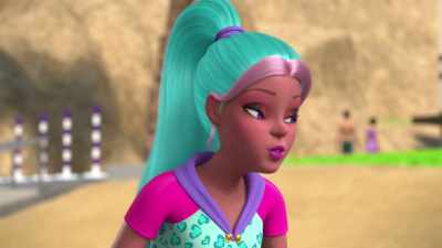Sure. Wait, no.
The point is, forget. - Barbie: A Touch of Magic