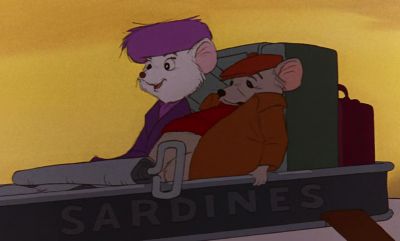 Sure wish we'd taken the train - The Rescuers