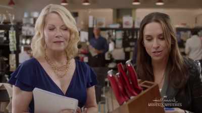 Sure. Wow, these are some
knives. Ceramic? - Crossword Mysteries: Proposing Murder