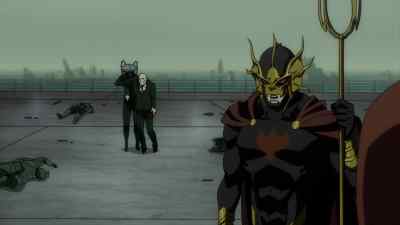 Surface-dwellers, my lord.
Not Amazons. - Justice League: The Flashpoint Paradox