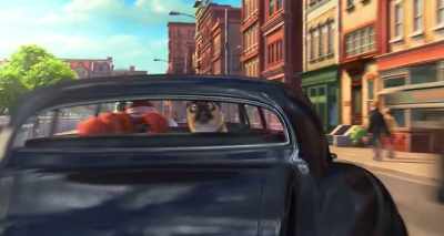 - Surly!
- [horn blaring] - The Nut Job 2: Nutty by Nature