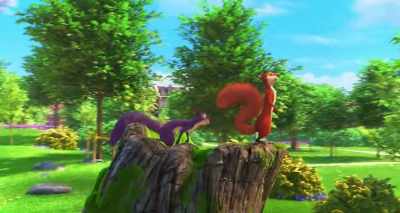 [Surly narrating] Oh,
and one more thing. - The Nut Job 2: Nutty by Nature