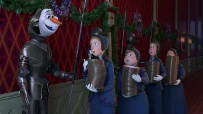 Surprise!
(WOMEN GASP) - Olaf's Frozen Adventure