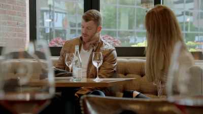 - Surprised we aren't going for bottles.
- It's five o'clock somewhere. - Love Is Blind