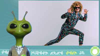 Surprisingly, humans showcasing fashion
appears so extraordinary - Alien TV
