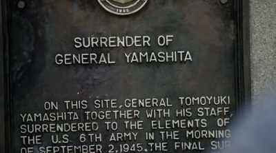 ‐ "Surrender
of General Yamashita..." - Lost Gold of World War II
