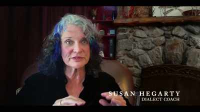 SUSAN HEGARTY: If you're
working on a dialect, - Mare of Easttown