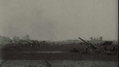 (suspenseful music)
(artillery booms) - Hitler's Gold