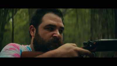 (suspenseful music)
(Josh panting) - The Bigfoot Trap