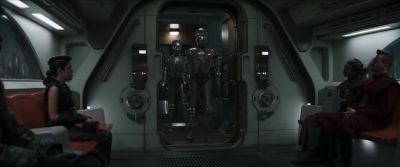 (SUSPENSEFUL MUSIC PLAYING) - The Mandalorian