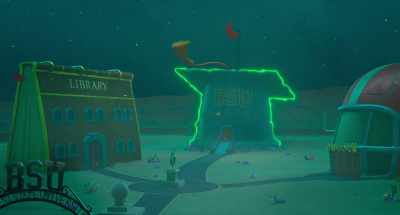 [suspenseful music playing] - Plankton: The Movie