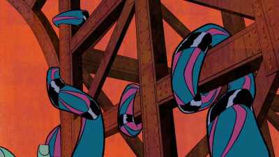 [suspenseful music playing] - Marvel's Moon Girl and Devil Dinosaur