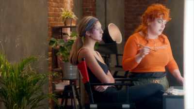 [suspenseful music playing] - Glow Up: Britain's Next Make-Up Star