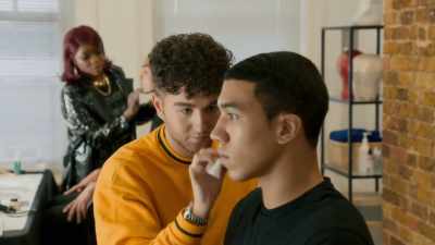 [suspenseful music playing] - Glow Up: Britain's Next Make-Up Star