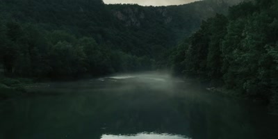 [suspenseful music playing] - River Wild