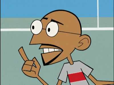 -♪ (SUSPENSEFUL MUSIC PLAYING) ♪
-STUDENTS: Arroyo! Arroyo! - Clone High